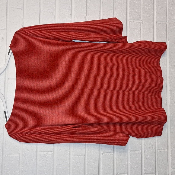 🪅 Carla Mink of Portland sweater blouse. Red. Large. EUC - Picture 6 of 6